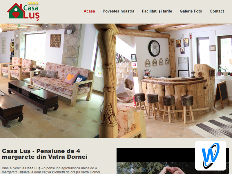 Website de Prezentare – Casa Luș