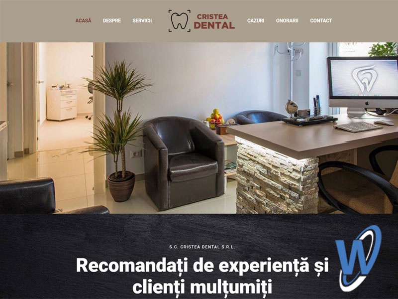 Creare-Website-Cristea-Dental-Stomatolog-Radauti