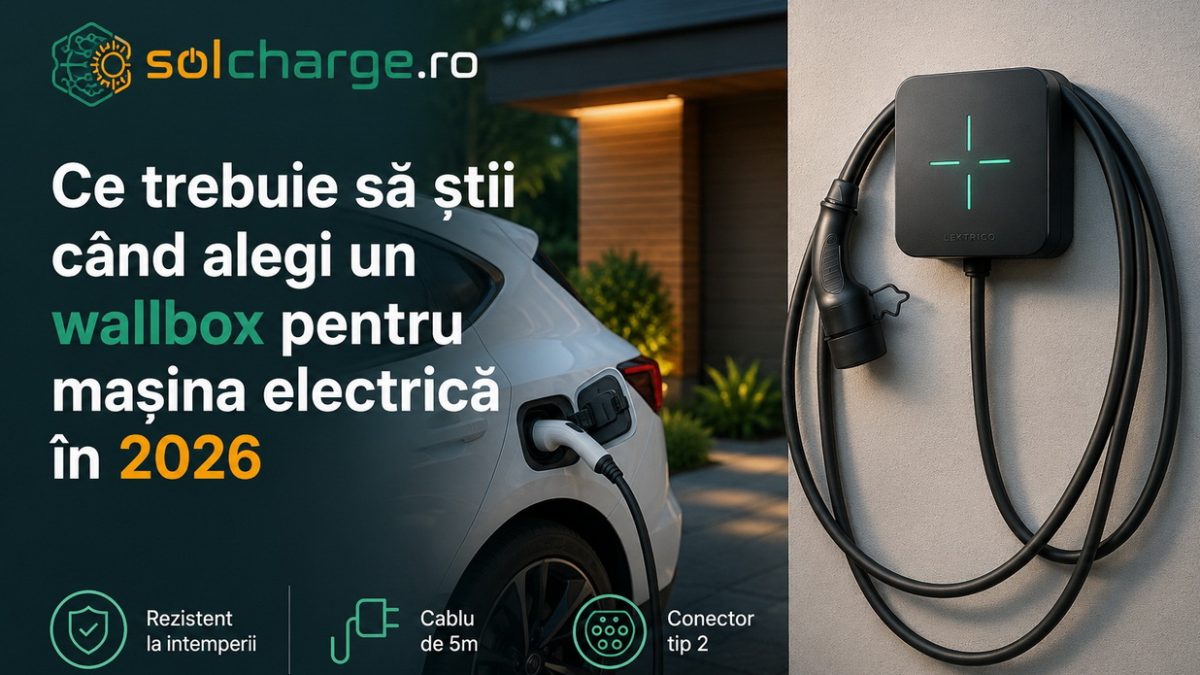 Ce trebuie să știi când alegi un wallbox pentru mașina electrică în 2026